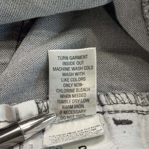 Laura Ashley Womens Size 12 Jeans Gray Denim Bootcut Leg Jeans Mid Rise Stretch - Picture 14 of 14